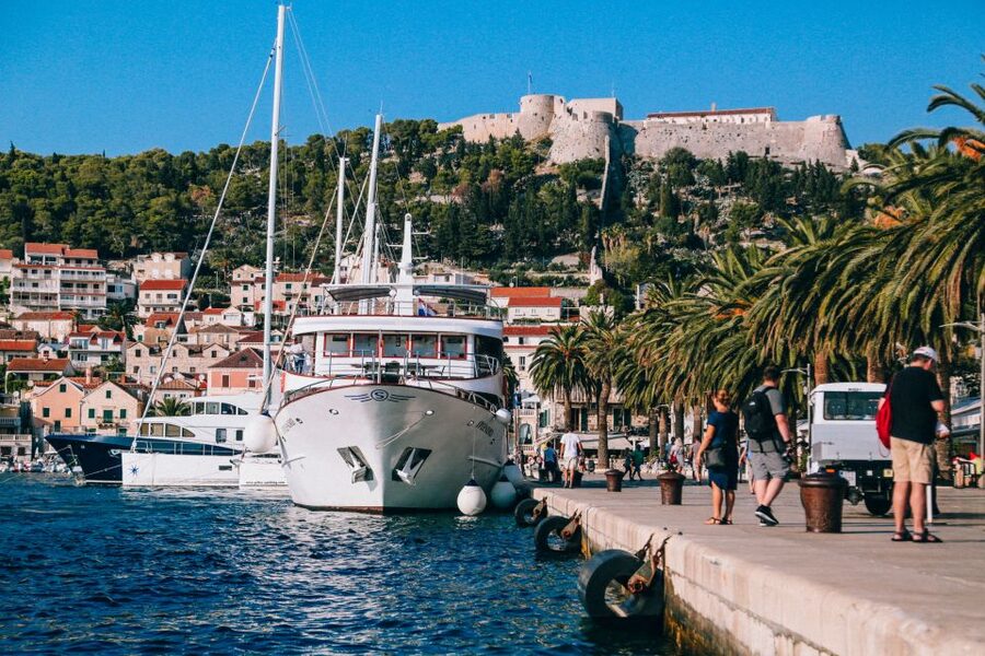From Omis: Blue Cave & 5 Island Speedboat Tour - Budikovac gives you the best proper swim