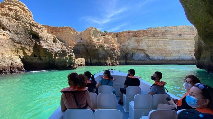 From Portimão: Algar de Benagil and Sea Caves Boat Tour - The coastline between Portimão and Carvoeiro