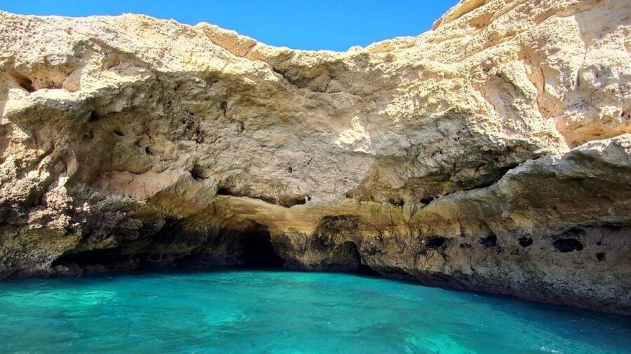 From Portimão: Algar de Benagil and Sea Caves Boat Tour - Entering the Benagil Sea Cave