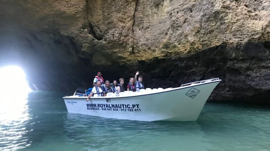 From Portimão: Algar de Benagil and Sea Caves Boat Tour - Seating, swimming, and what to bring