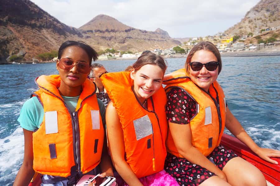 From Praia: Boat Trip, Snorkeling, Cave & BBQ on the Beach - Leaving Praia for Santiago’s western coast