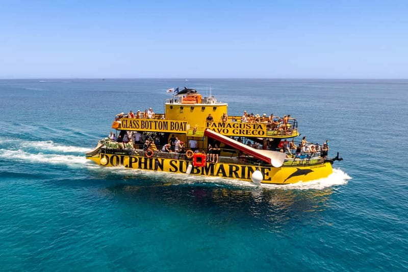 From Protaras: Cruise to Blue Lagoon, Turtle Cove & Sea Cave - Cape Greco’s caves and coastal rock formations