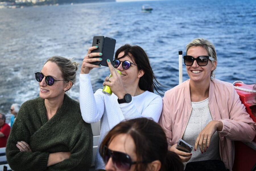 From Sorrento: Day Trip to Capri with Blue Grotto - Seeing Capri from Marina Grande to Punta Carena