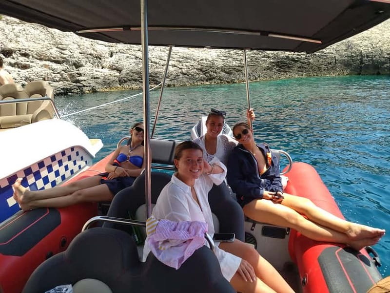From Split: Blue Cave, Hvar, Mamma Mia, 5 Islands boat Tour - The Pakleni Islands on the way to Hvar