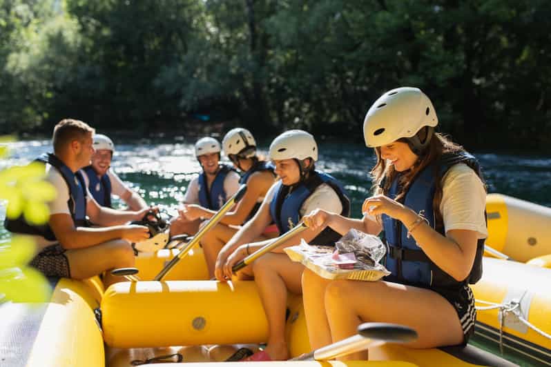 From Split or Omiš: Rafting, Cliff Jumping, & Cave Exploring - Getting fitted out before the first rapid
