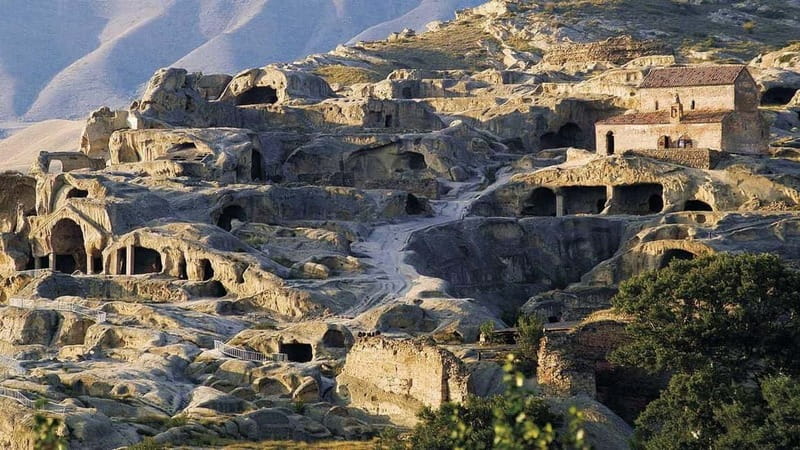 From Tbilisi: Mtskheta, Jvari, Gori & Uplistsikhe Cave Tour - Jvari Monastery and the meeting of two rivers