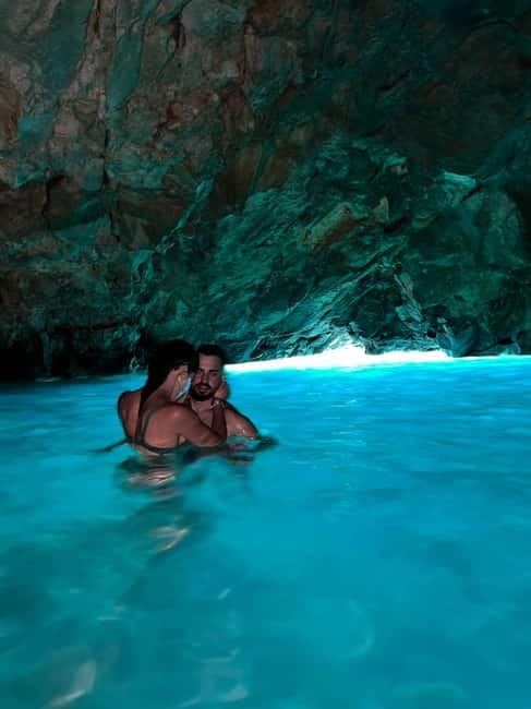 From Vlore: Blue Cave and Grama Bay Adventures - Haxhi Ali Cave, the Dramatic Opening Stop