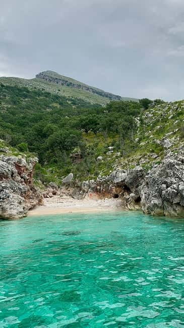 From Vlore: Blue Cave and Grama Bay Adventures - Sant Andreas Bay and the Ride Back