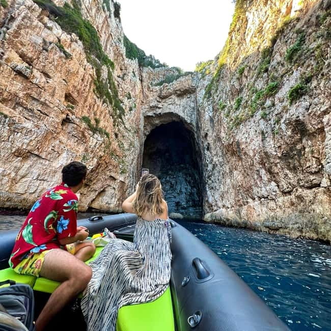 From Vlore: Haxhi Ali Cave & Karaburun Beach Speedboat Tour - The speedboat ride across the Vlore coast