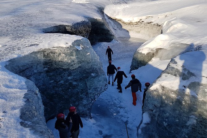 Frozen Wonders : Small Group Ice Cave Tour - Riding the glacier-ready super Jeep