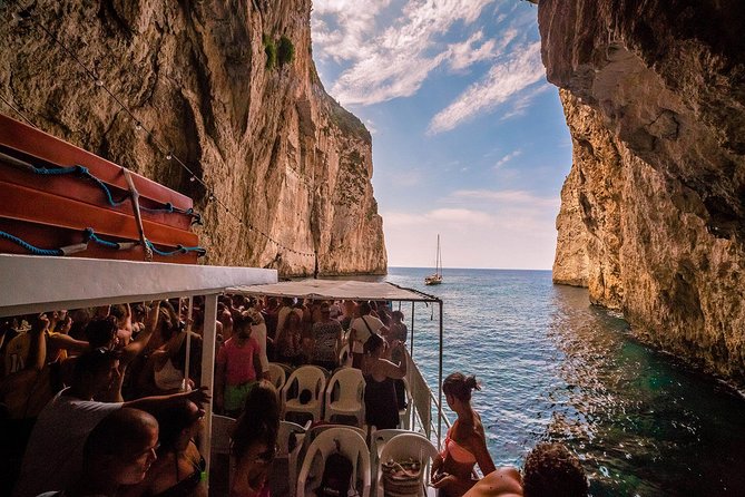 Full-Day Boat Tour of Paxos Antipaxos Blue Caves from Corfu - Pickup, boarding, and the long day