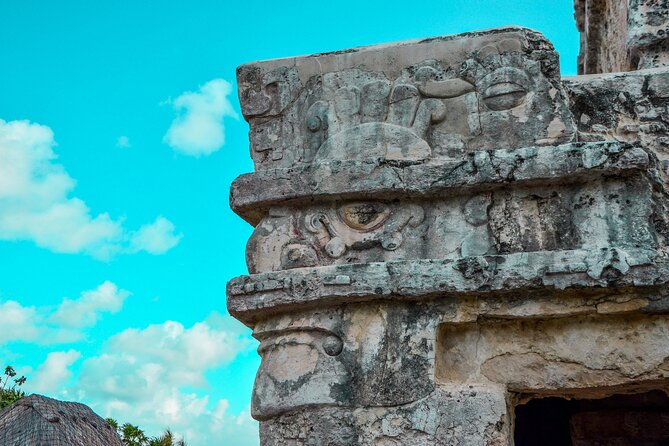 Full Day Tulum Ruins Tour Cenote and Swimming with Sea Turtles - Snorkeling with turtles at Akumal Beach