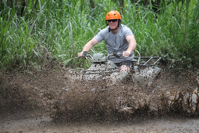Gorilla Cave ATV Bali Ubud, Monkey Forest, Temple, and Lunch - Tandem Riders Need to Think About Weight and Strength