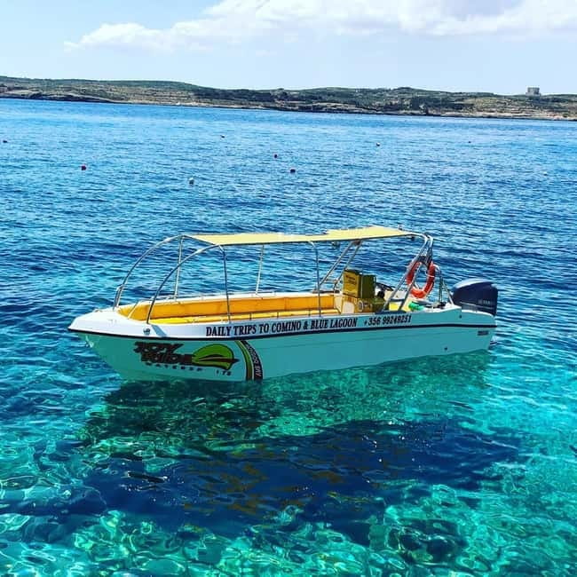 Gozo: 20-Minute Cave Tour and Blue Lagoon Stop - A short boat ride from Hondoq Bay