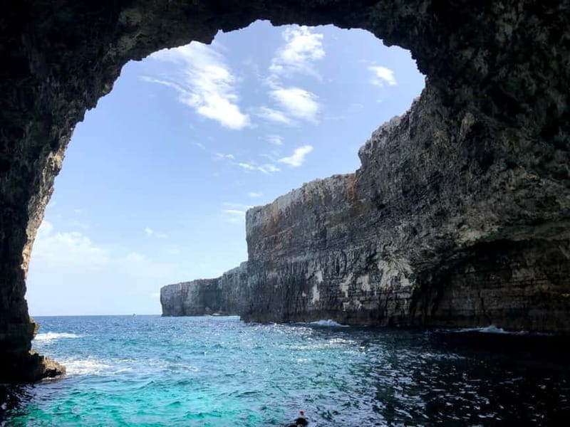 Gozo: 20-Minute Cave Tour and Blue Lagoon Stop - Three hours at the Blue Lagoon