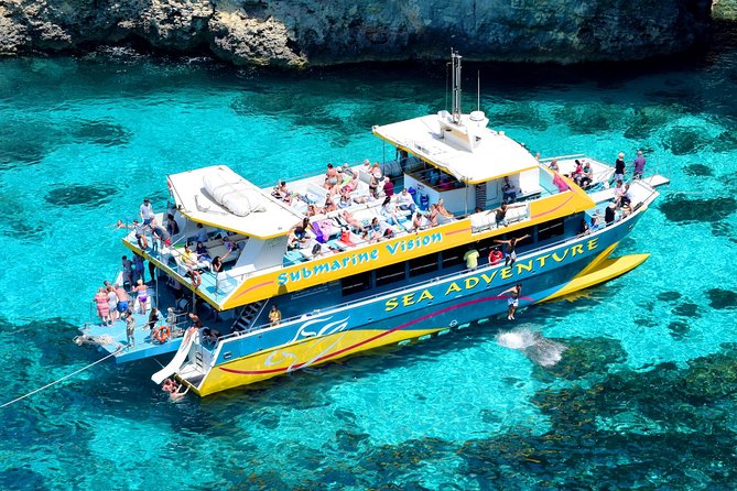 Gozo & Comino Islands, Blue Lagoon & Seacaves Tour - Cruising past St. Paul’s Island and the sea caves