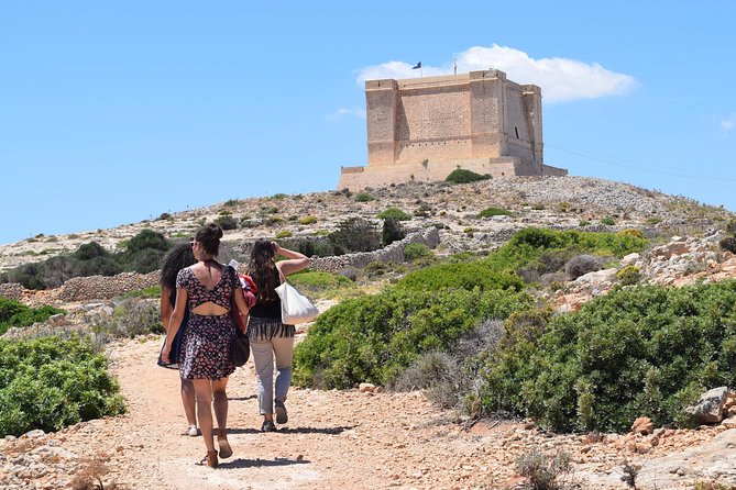 Gozo & Comino Islands, Blue Lagoon & Seacaves Tour - Gozo by shuttle and Victoria on foot