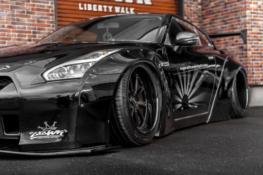 GT-R35 800hp Club Membership - secret underground car meet - Meeting at City Circuit Tokyo Bay
