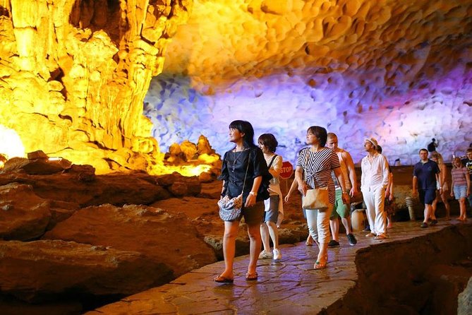 Halong Bay Full Day with Kayaking, Hiking viewpoint, Cave - Deluxe To Luxury - The bus from Hanoi to Tuan Chau Harbor