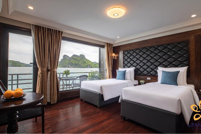 Halong Pandora 5 Star Cruise 2D1N-All Inclusive, cave, transfer - Morning pickup from Hanoi and the ride to Tuan Chau