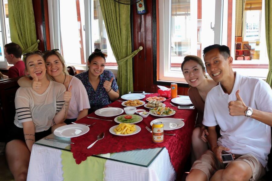 Hanoi: Islands & Caves Ha Long Cruise with Lunch & Kayaking - Kayaking, Bamboo Boats, and Water Tunnels