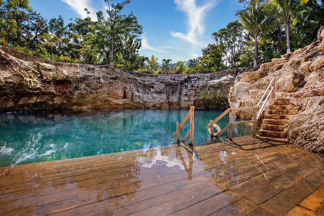 Hidden Cenote Swim & ATV Jungle Adventure with Transportation - Snacks and a short stop in Puerto Morelos