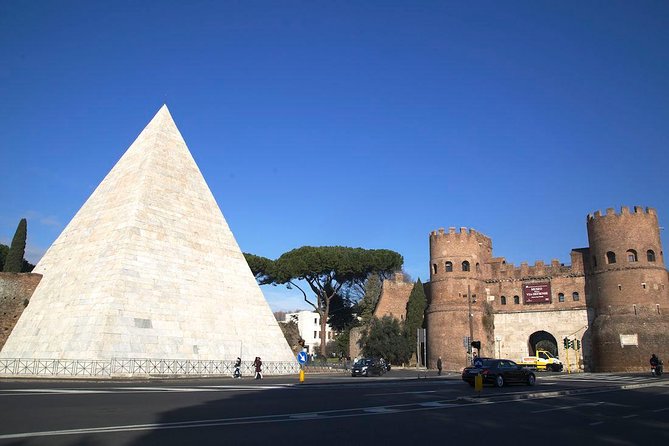Hidden Gems & Rome Catacomb Semi Private Tour by golf cart - Aurelian Walls and Rome’s old defenses