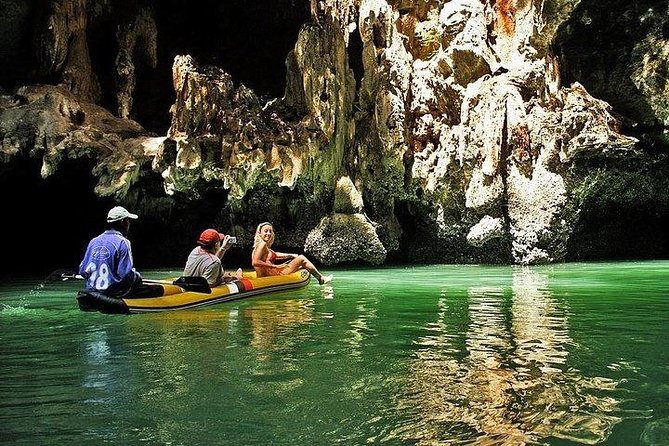 Hong by Starlight: Sea Cave Kayaking and Loy Krathong Floating - Hong Island and a second view of the bay