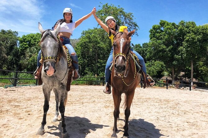 Horseback Riding and Cenote Swim from Cancun or Playa del Carmen - Meeting your horse at the ranch