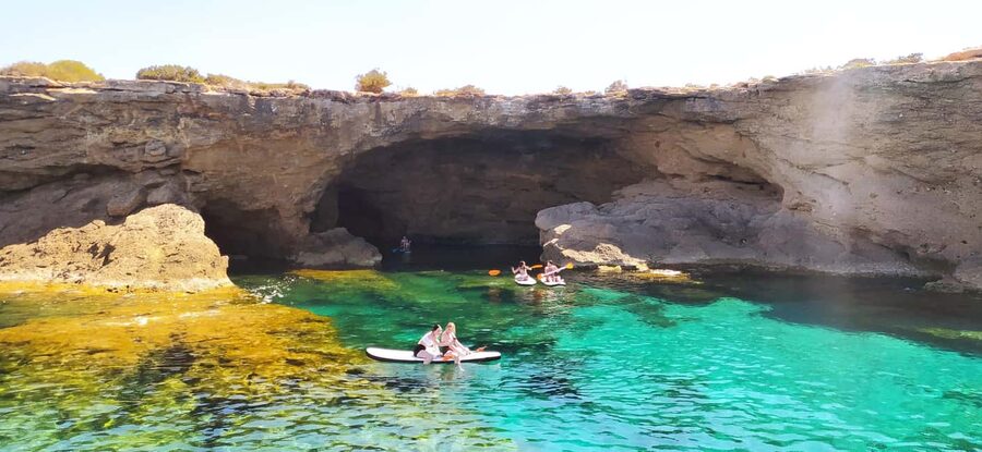 Ibiza: Snorkeling, Sunset Beach and Cave Boat Trip - Drinks, crew, and the social side