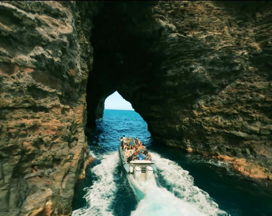 Kauai: Nā Pali Coast Zodiac Raft Sea Caves + Snorkel - Starting in Waimea, then moving to the harbor
