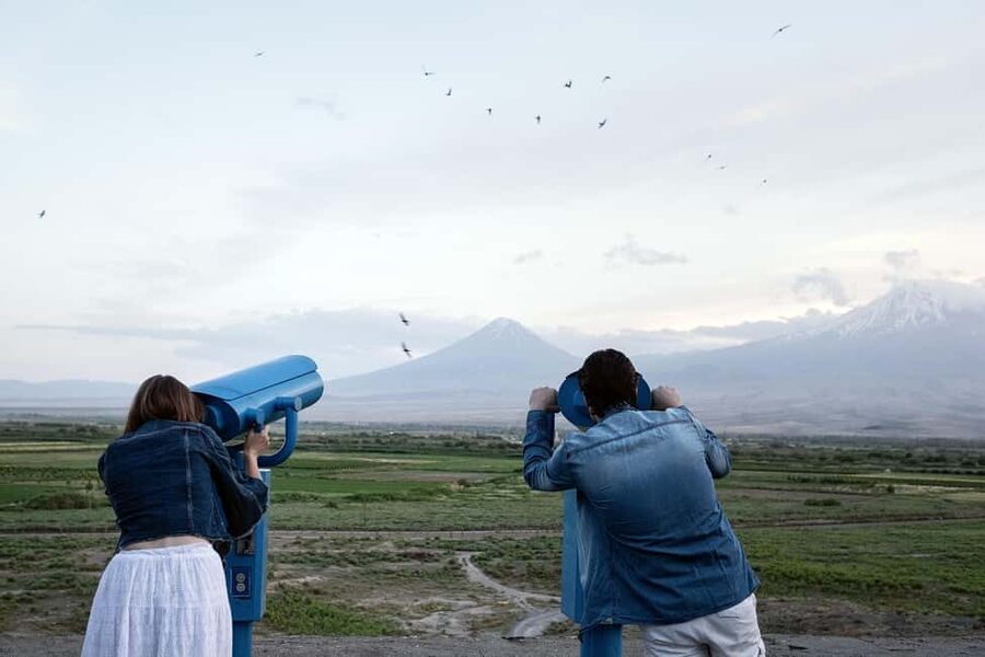 Khor Virap, Noravank and Birds' Cave Trip with Wine Tasting - Khor Virap and the Mount Ararat view