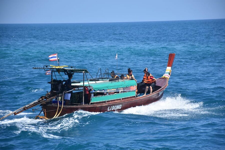 Koh Lanta: 4 Islands and Emerald Cave Tour by Longtail Boat - Morning pickup and the ride from Koh Lanta