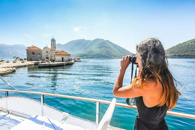 Kotor Bay: Full-Day Catamaran Cruise with Blue Cave Visit - Setting out across the Bay of Kotor