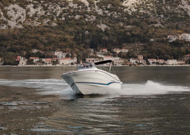 Kotor: Bay of Kotor and Blue Cave Speedboat Tour - Mamula Island and the open-coast views