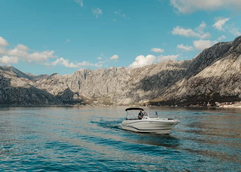 Kotor: Bay of Kotor and Blue Cave Speedboat Tour - Boat comfort, guides, and what the ride feels like