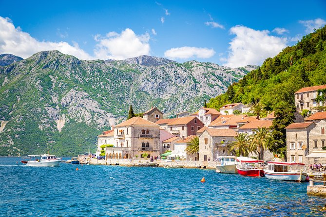 Kotor: Blue Cave Swim Stop, Lady of the Rocks & Submarine Base - The former submarine tunnels