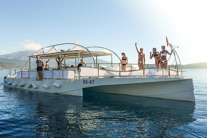 Kotor Cruise: Perast, Our Lady of The Rocks, Mamula, Blue Cave, Porto Montenegro - The boat, group size, and onboard comfort