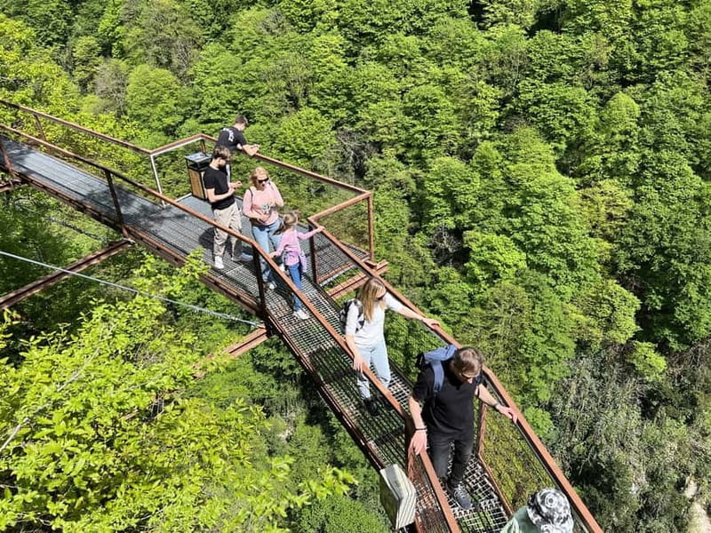 Kutaisi: Martvili & Okatse Canyons & Prometheus Cave Tour - Key points to know before booking