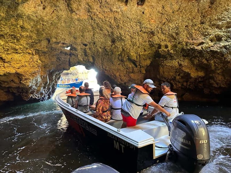 Lagos: Ponta da Piedade Caves Boat Tour - Inside the Caves and Beneath the Arches