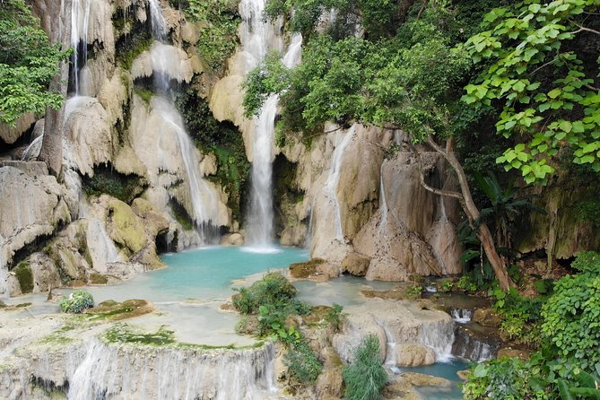 Luang Prabang: Cruise to Pak Ou Caves & Kuang Si Waterfalls - Lunch with river views and possible elephants