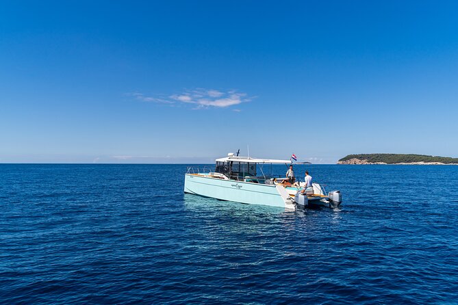 Luxury Blue Cave and Elaphiti Islands Small Group Tour - Šunj Beach on Lopud