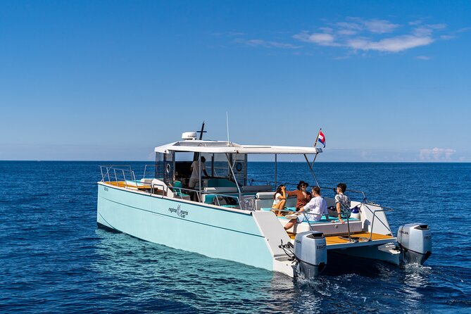 Luxury Blue Cave and Elaphiti Islands Small Group Tour - Swimming Into the Blue Cave