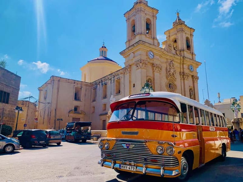 Malta: 5 hr Vintage Bus Tour - Mdina & Blue Grotto inc. food - The Blue Grotto and the optional boat ride