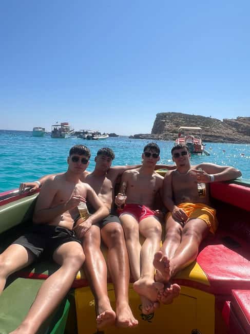 Malta: Blue Lagoon, Caves & around Comino Private Speedboat - Blue Lagoon: the main 45-minute stop