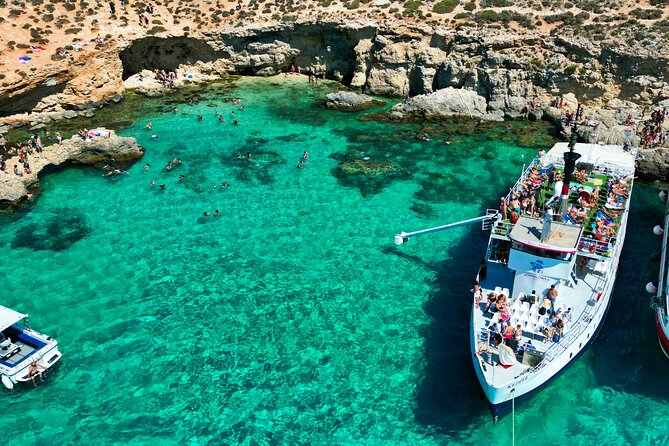 Malta: Comino, Blue Lagoon & Caves - swim, snorkel & slide - Key points before you book
