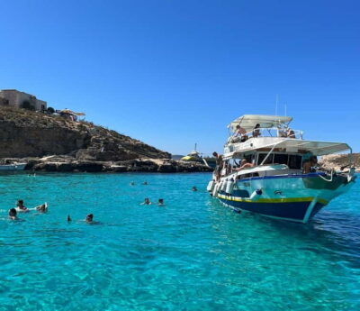 Comino, Gozo, Blue & Crystal Lagoon, and Caves Cruise