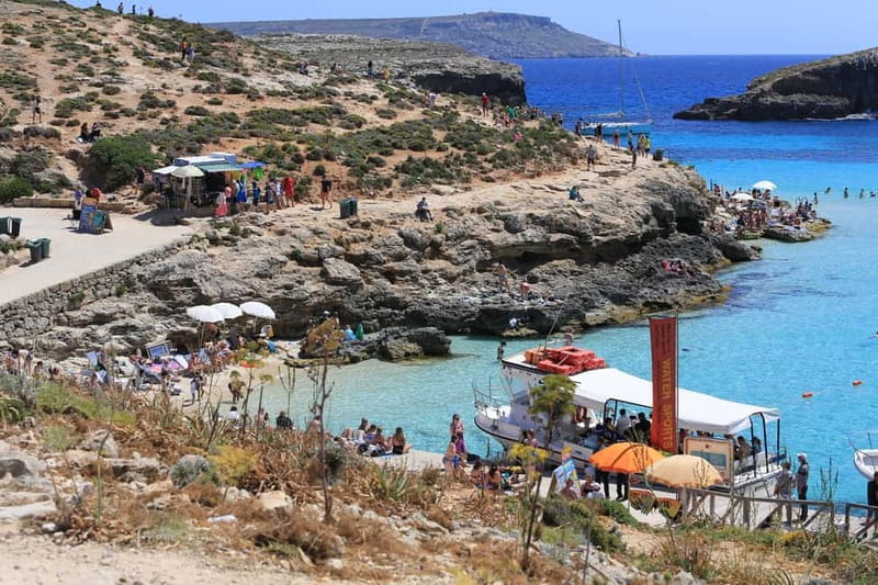 Malta: Comino, Santa Maria Bay, Blue Lagoon & Sea Caves Tour - Crystal Lagoon, caves, and Elephant Rock