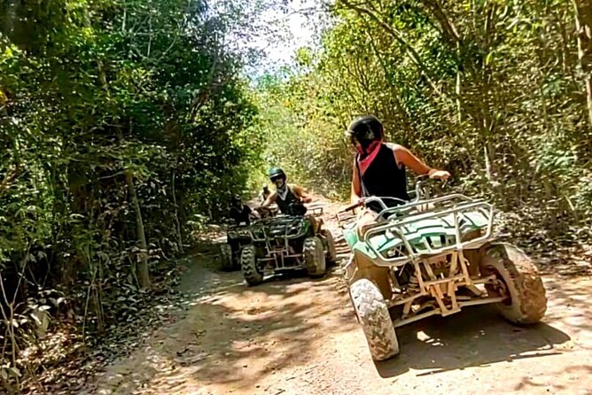 Maya Adrenaline Tulum: Cenote + 5 Ziplining + ATV Adventure - Getting to Cenotes Labnaha From Tulum