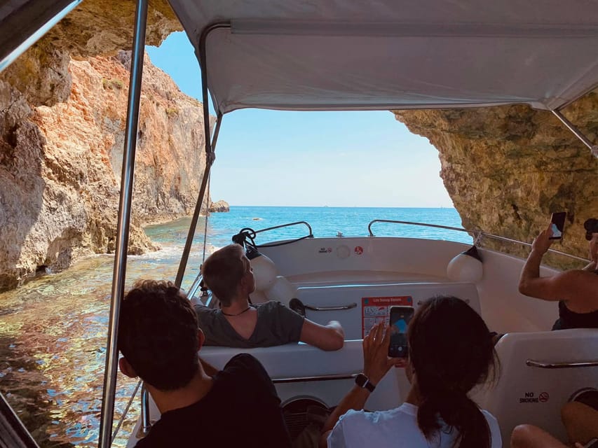 Mellieha: Speedboat Trip Round Comino Caves 2h @ Blue Lagoon - Santa Maria Caves and the hidden cave route